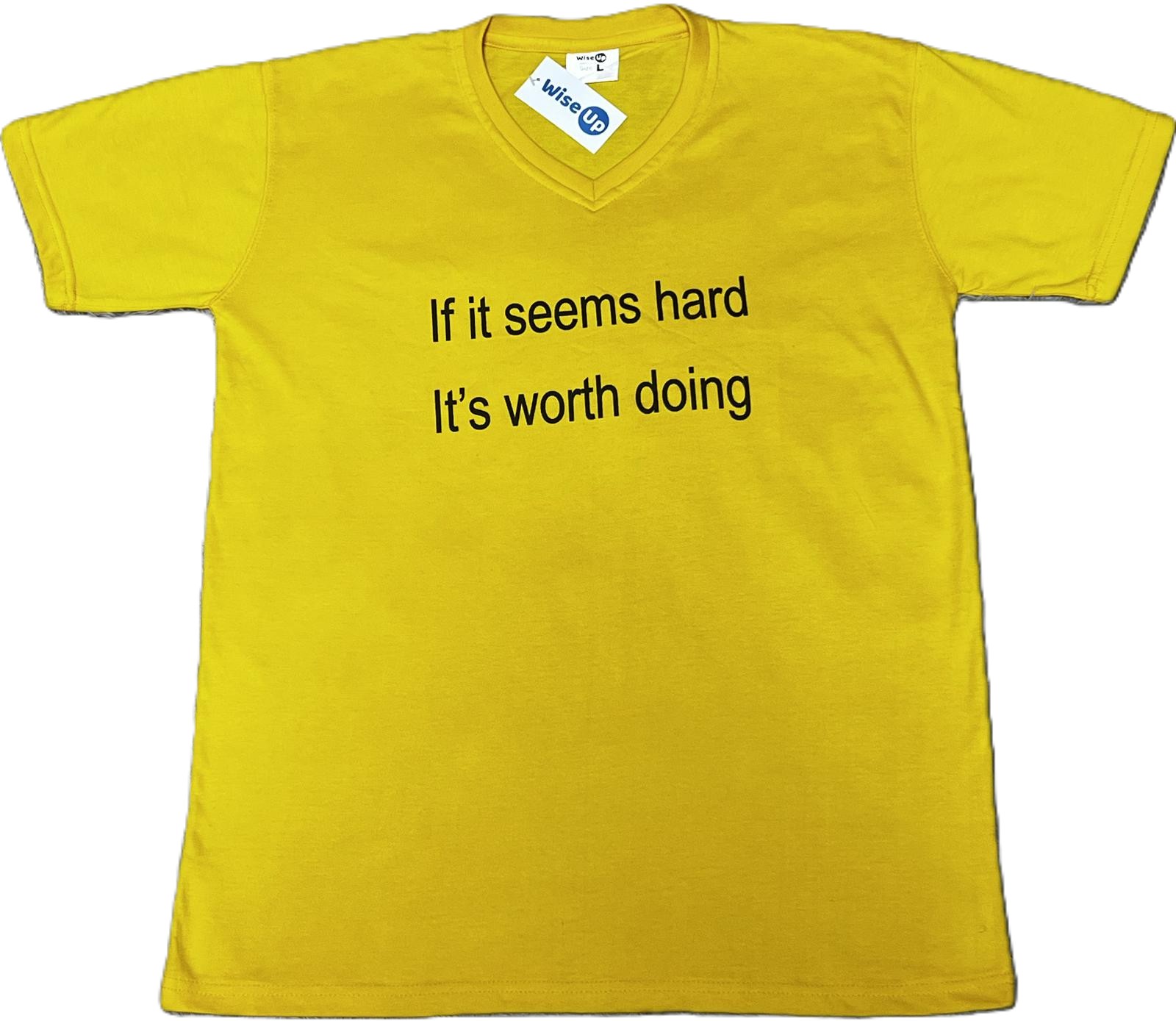 WISE UP IF IT SEEMS HARD VNK